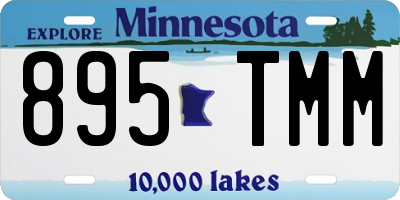 MN license plate 895TMM