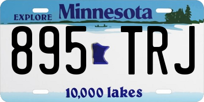 MN license plate 895TRJ