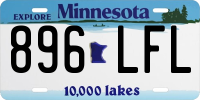MN license plate 896LFL