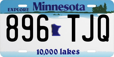MN license plate 896TJQ