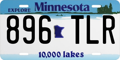 MN license plate 896TLR