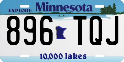 MN license plate 896TQJ