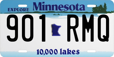 MN license plate 901RMQ
