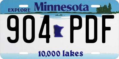 MN license plate 904PDF