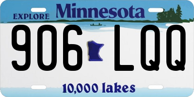 MN license plate 906LQQ