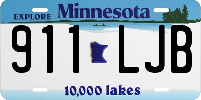 MN license plate 911LJB