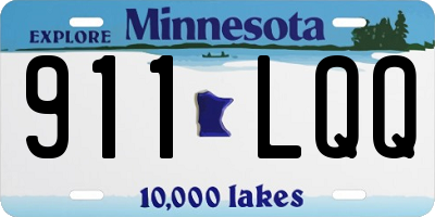 MN license plate 911LQQ