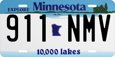 MN license plate 911NMV