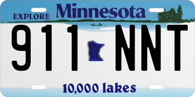 MN license plate 911NNT