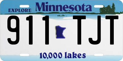 MN license plate 911TJT