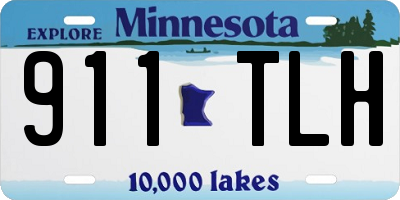 MN license plate 911TLH