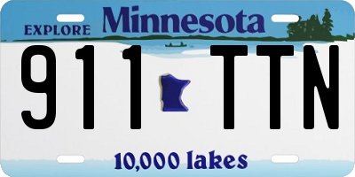 MN license plate 911TTN