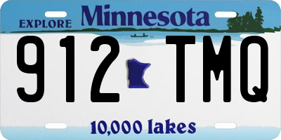 MN license plate 912TMQ