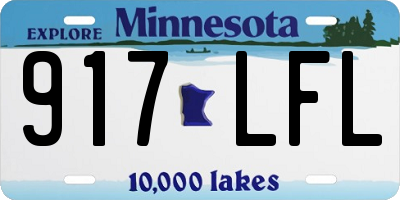 MN license plate 917LFL