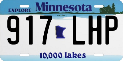 MN license plate 917LHP