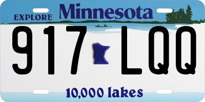 MN license plate 917LQQ
