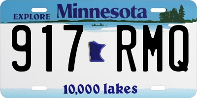 MN license plate 917RMQ