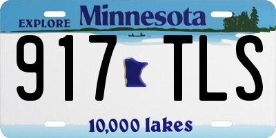 MN license plate 917TLS