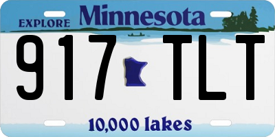 MN license plate 917TLT