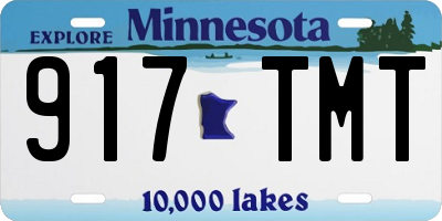 MN license plate 917TMT
