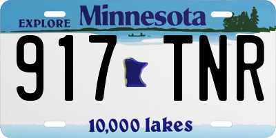MN license plate 917TNR