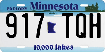 MN license plate 917TQH
