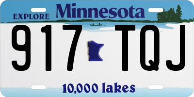 MN license plate 917TQJ