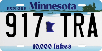 MN license plate 917TRA