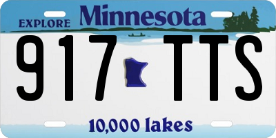 MN license plate 917TTS