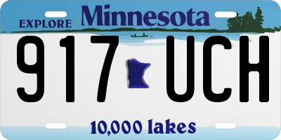 MN license plate 917UCH