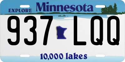 MN license plate 937LQQ