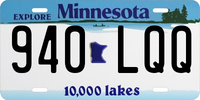 MN license plate 940LQQ