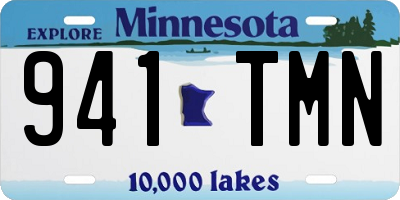 MN license plate 941TMN