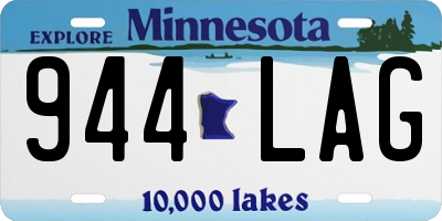 MN license plate 944LAG