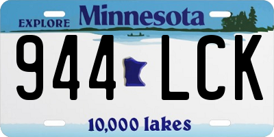 MN license plate 944LCK