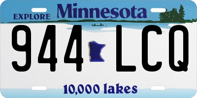 MN license plate 944LCQ