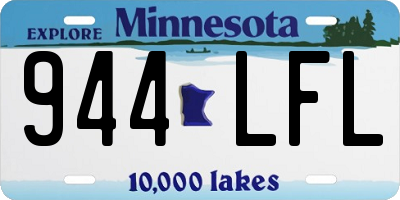 MN license plate 944LFL