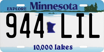 MN license plate 944LIL