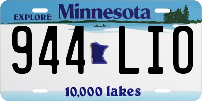 MN license plate 944LIO