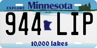 MN license plate 944LIP