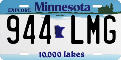 MN license plate 944LMG