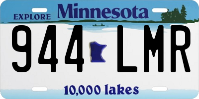 MN license plate 944LMR