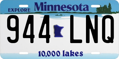 MN license plate 944LNQ
