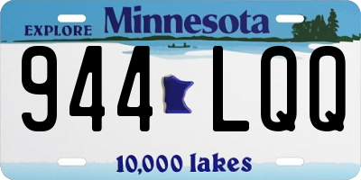 MN license plate 944LQQ