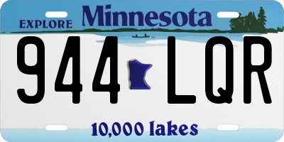 MN license plate 944LQR