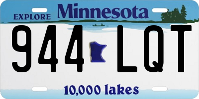 MN license plate 944LQT