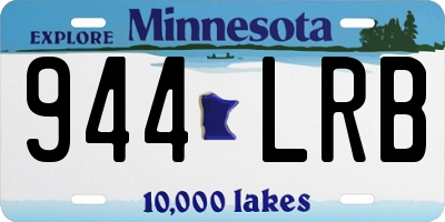 MN license plate 944LRB