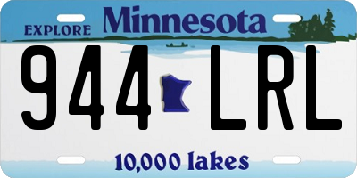 MN license plate 944LRL