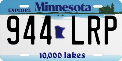 MN license plate 944LRP