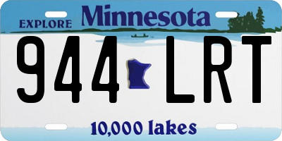 MN license plate 944LRT